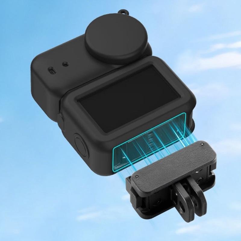 Shockproof AntiScratch Silicone Cover for Camera Full Body Protections Precise AntiSlip Grip