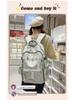 Trendy Ink Wash Style Backpack - Large Capacity, Versatile School Bag for Students