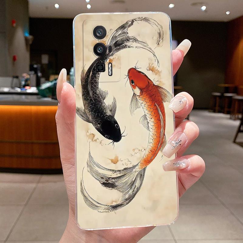 Casing For Xiaomi POCO F5 Pro 5G Phone Cover Aesthetic Luxury Cute Cool Boys Girls Soft TPU Transparent Silicone Cellphone Case