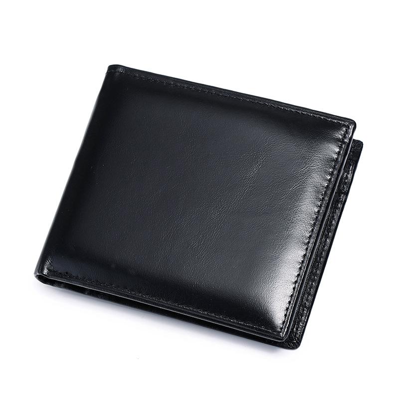 Men PU Leather Vintage Short Wallet Credit Card Holder Bifold Business Purse  Leather Wallet