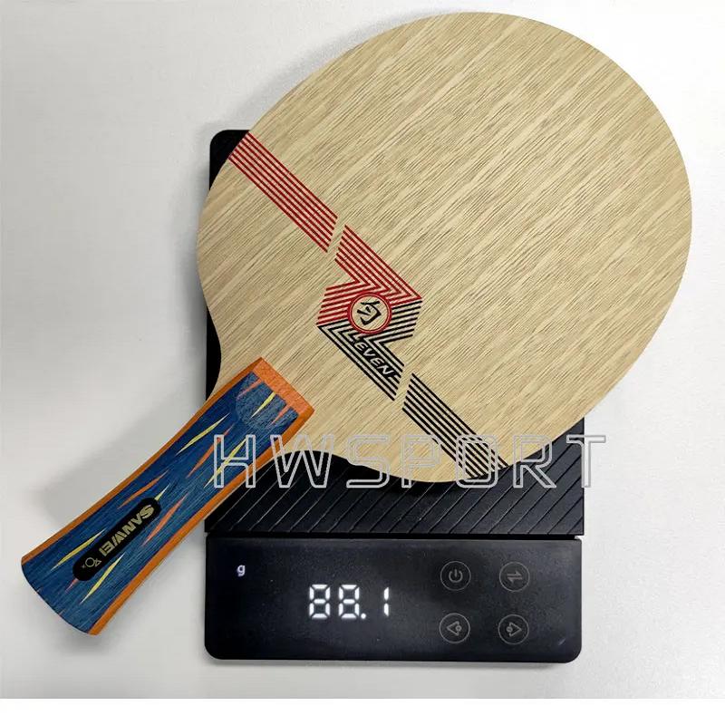 SANWEI BY EVEN Настольный теннисный лезвие 10 Wood 9 Soft Carbon Ping Pong Blade OFF++ для быстрой скорости