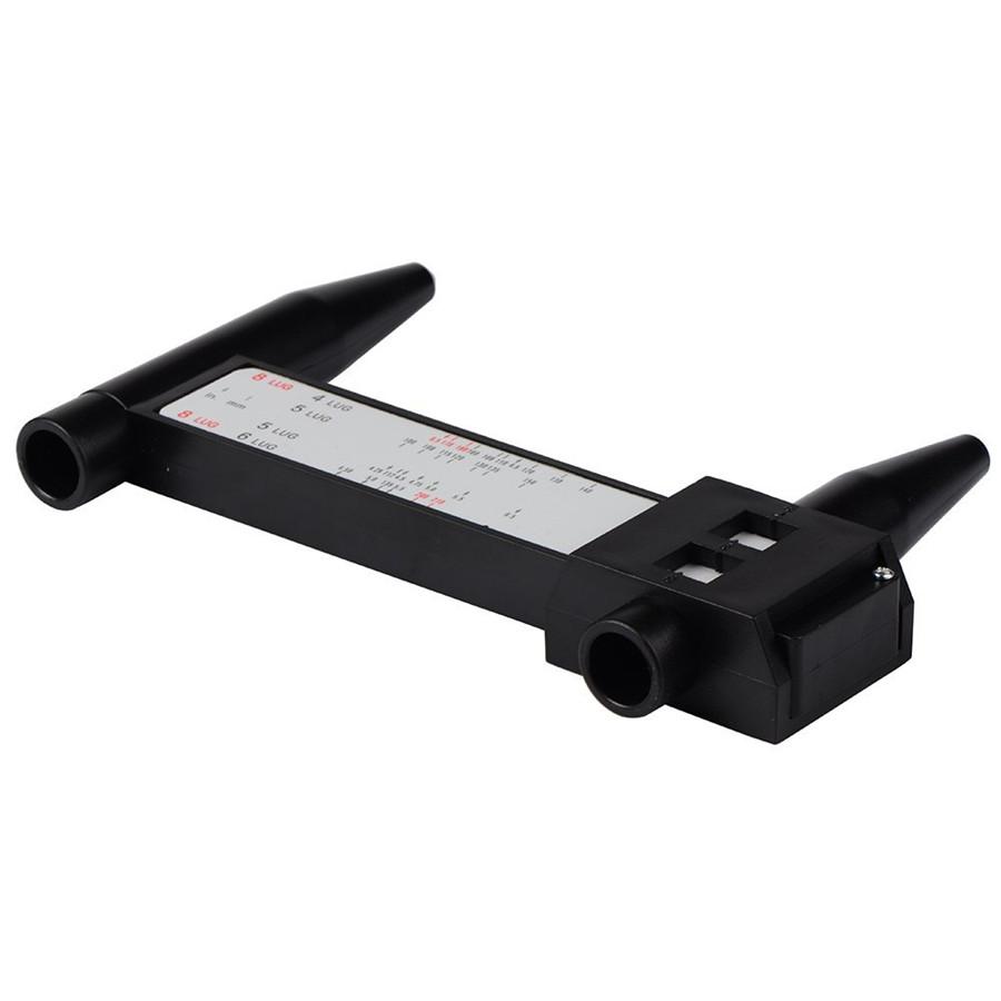 Точные болты для шин Колесные диски Шаблон Линейка PCD Измерительный инструмент 4 5 6 8 крепежных отверстий