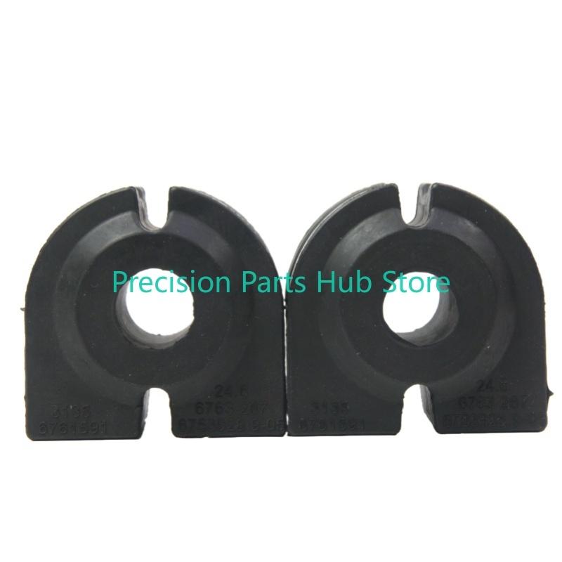 OEM 31356761591 2PC Car Accessories Stabilizer Mount For BMW 5 6 7 Series E60 E61 E65 E66 Axle Stabilizer Sway Bar Bushing