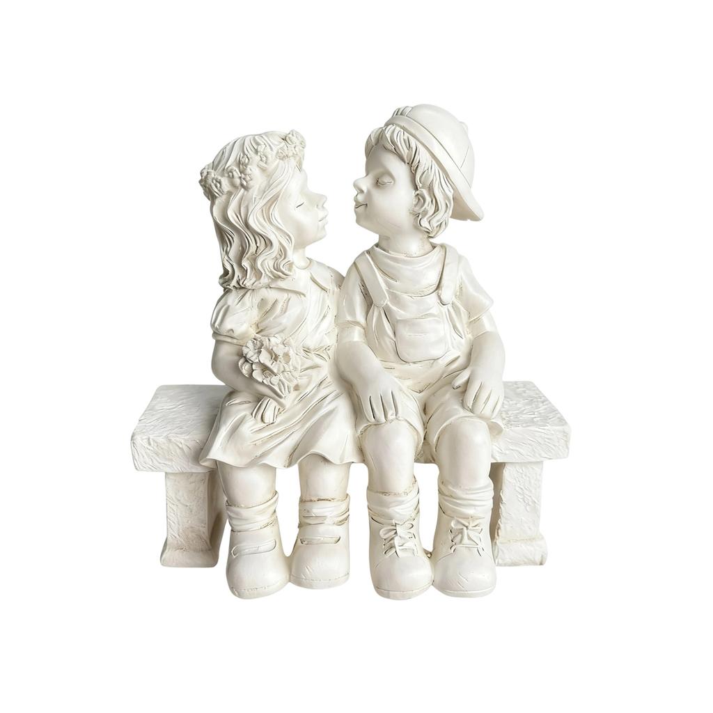 Boys, Girls, Youth, Children's Art, Courtyard Resin Ornaments, Pulsating Decorations, Sculptures