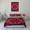 Orange and purple mandalas. Bedding sets Duvet cover sets Duvet covers Pillowcases(1* Duvet Cover 2* Pillowcases without duvet insert)
