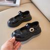 Girl's Princess Leather Shoes Autumn New Girl Single Shoe Anti slip kids Shoe Fashion Girl Shoes Comfort Selling Girl Mary Jane