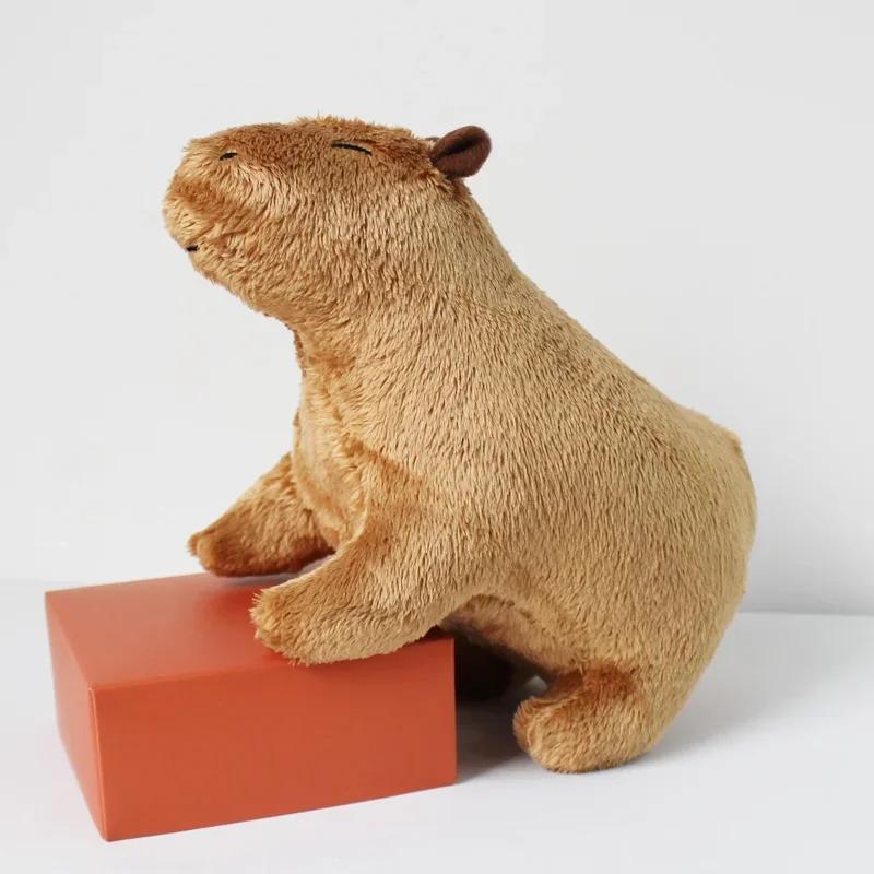 Новые плюшевые игрушки-симуляторы капибары, мягкие куклы, настоящие куклы-капибары для детей, игрушки, подарки на день рождения