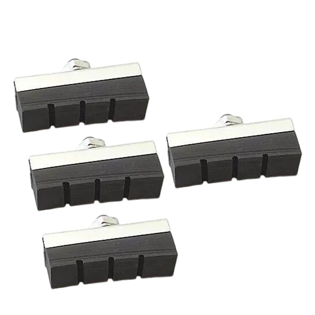 2 пары тормозных колодок V-образного типа для велосипедов, тормозные колодки для велосипедов, комплект тормозных колодок V-образного типа для горных велосипедов, переднее заднее колесо