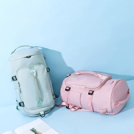 Дорожная сумка Износостойкая водонепроницаемая сумка для йоги большой емкости с отделением для влажной и сухой уборки для тренажерного зала