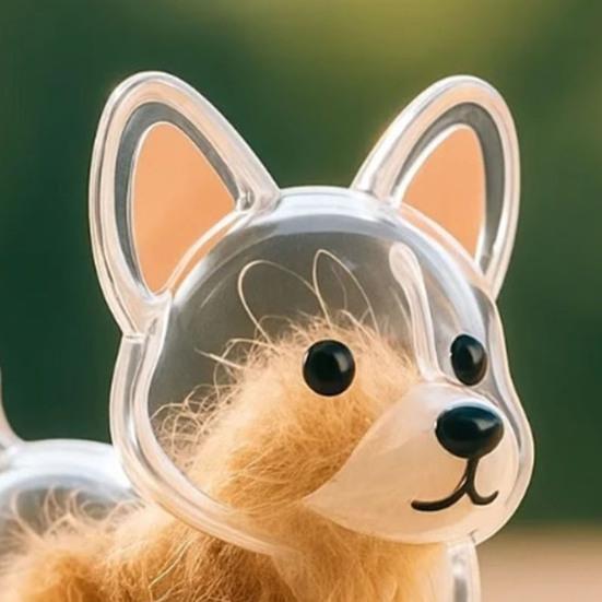 Мемориальный брелок для шерсти питомца, Бутылочка для хранения шерсти питомца, Прозрачная синтетическая смола, Гравированная баночка для памяти о питомце