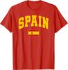 Spain Flag Espana Pride Design Unisex T-Shirt