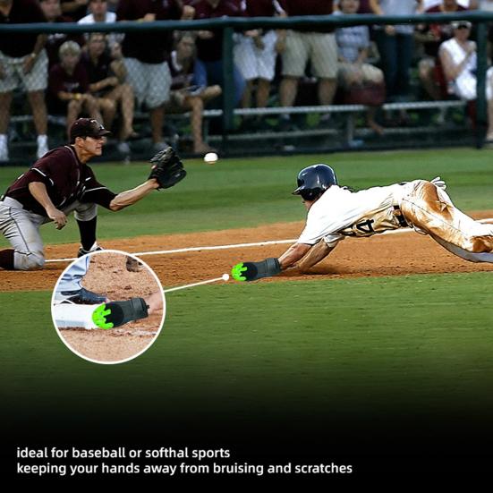 Скользящая варежка для молодежи и взрослых, бейсбольная перчатка для софтбола для правой или левой руки, дизайн «Мороженое», бейсбольная капля для защиты рук