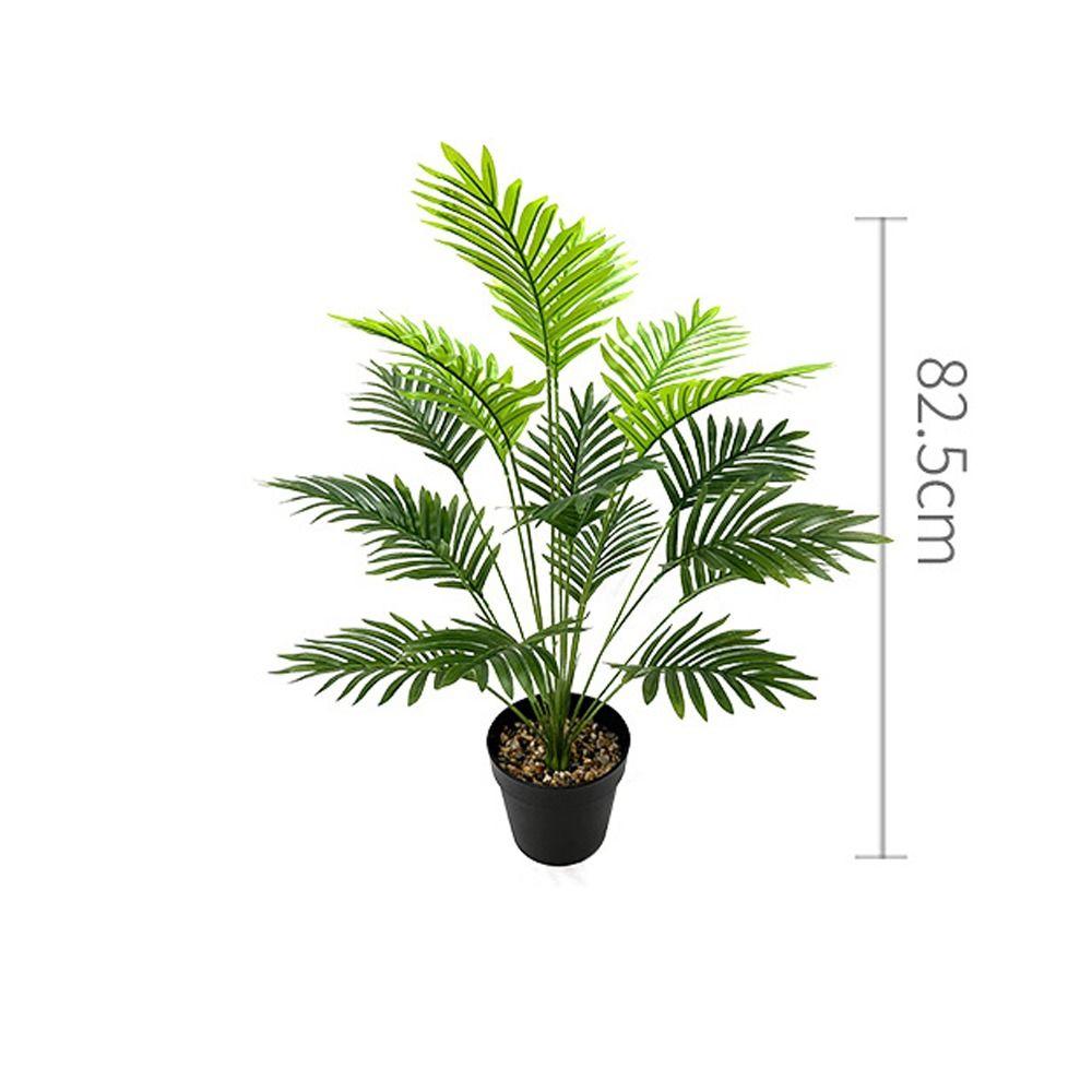 Large Artificial Palm Tree Tropical Plants Fake Palm Leaves Creative Artificial Fern Home