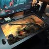 Коврик для мыши World of Tanks 500X1000 мм Большой игровой коврик для мыши Геймерский XL Резиновый Отаку Клавиатурный коврик Настольный коврик для ноутбука