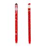 2 Pcs Christmas Erasable Gel Pens Retractable Cartoon Pens Fine Point Cute Holiday Writing Pens for School Office Kids Students Xmas Party Favors