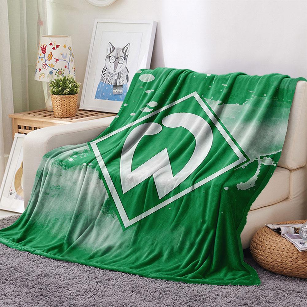 Werder team FlAannel Blanket, High quality Comfortable for All Seasons, Home Decor, Warmth and Comfort