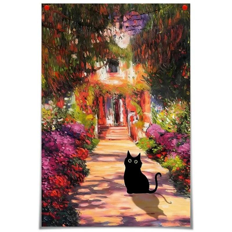 Нет кофе, нет работника, кот, металлические жестяные таблички, подарок для любителей кошек, винтажная табличка, металлический человек, пещерный бар, паб, клуб, кафе, украшение на стену дома