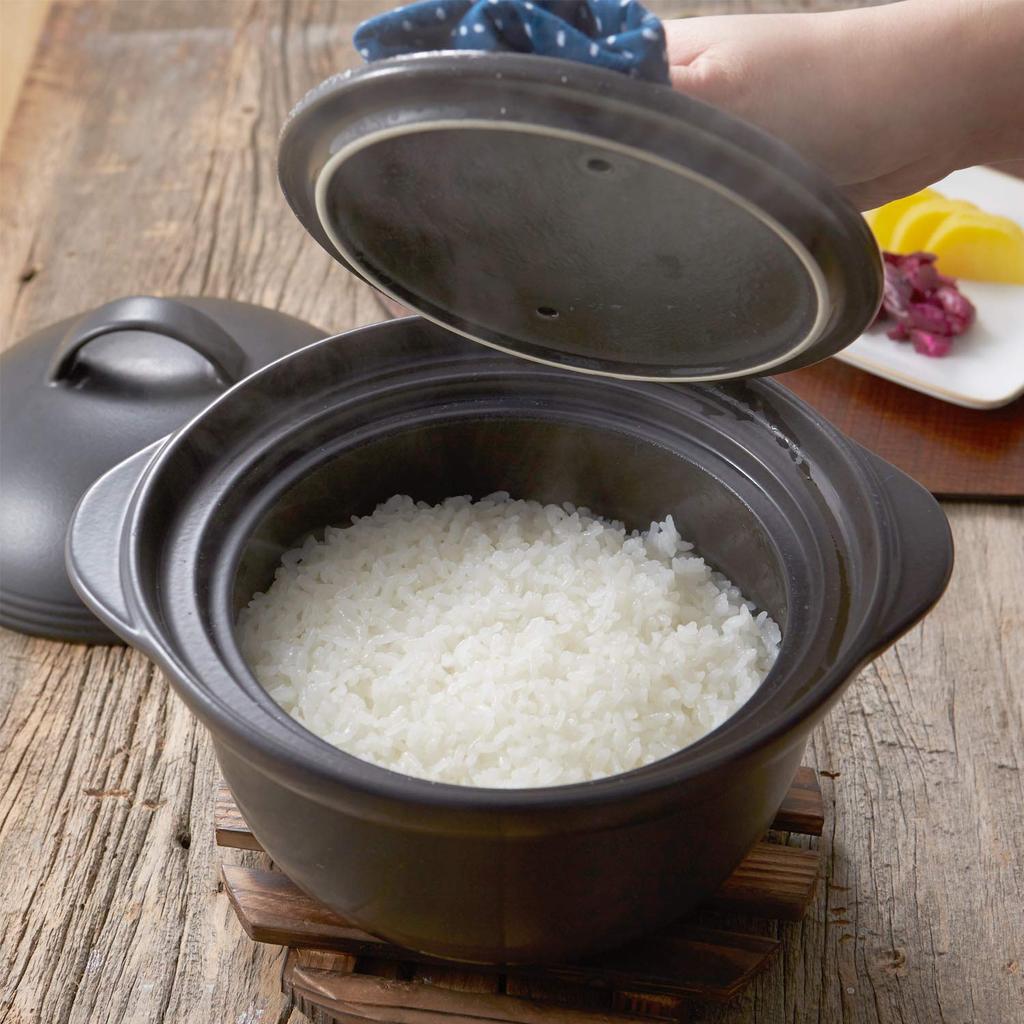 TAMAKI Кастрюля для риса 5-минутная варка Белый x Глубина x Высота Внутренняя x Высота духовка газ галоген можно мыть в посудомоечной машине T Общий/Диаметр 23,4 см 20,0 см 17,2 см