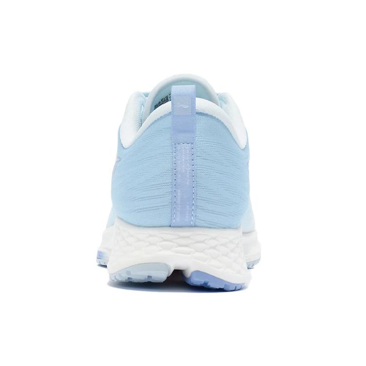 Li Ning Red Hare 4 Амортизация Скользкая подошва Отскок Низкие Беговые кроссовки Женские Синие ARMR004-9