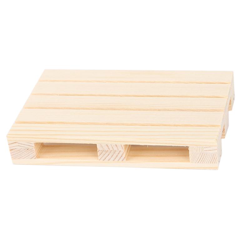 Мини-деревянный поддон, подставки для напитков, изоляционная подставка, подставка под чашку, коврик для горшка