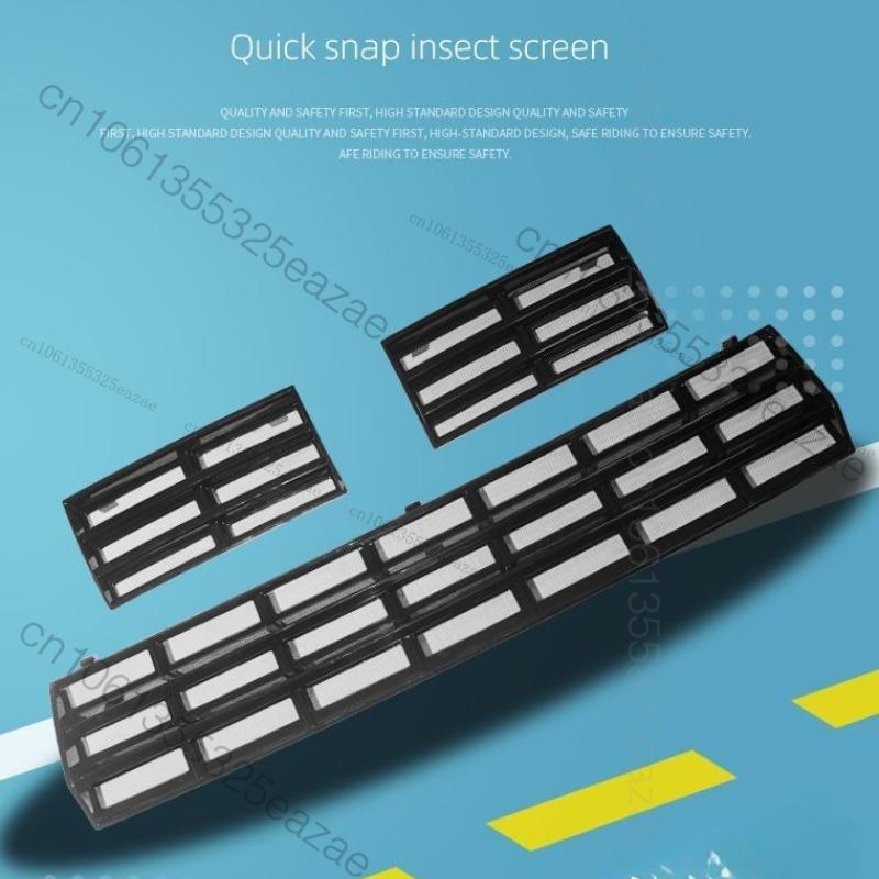 Car Insect-proof Net Fit For BYD Leopard Titanium 7 Leopard 7 Water Tank Protection Front Bumper Grille Dust-proof Net Parts