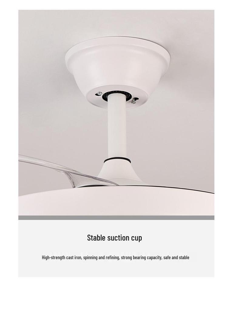 Minimalist Ceiling Fan Light for Bedroom and Living Room