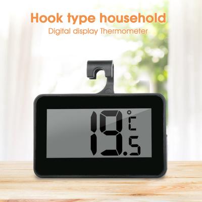 Yousheng Холодильник Подвесной Термометр ЖК-Дисплей Водонепроницаемый Морозильник Цифровой Термометр Работающий От Батареи Высокоточный Датчик Температуры Холодильника