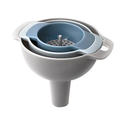 4 шт./набор PP кухонная воронка для масла портативная многоразовая моющаяся круглая бытовая фруктовая фильтр-ситечко инструмент аксессуары