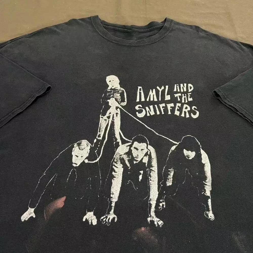 Men's and Women's T-shirts New Amyl and the Sniffers Punk Gift For Fans Unisex S-5XL Shirt BS88