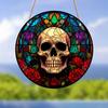 1pc Skull Windows Hangings, Skull Suncatchers Decoration Halloween Decor