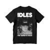 IDLES Band The Queen Is Dead graphic Merch T shirt Summer 100%Cotton Unisex Men's Women's T-Shirts Y2k Fans Casual Oversized