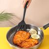 Cooking Spatula Long Non-stick Hollow Handle Silicone Beef Meat Egg Kitchen Scraper Wide