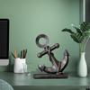 Anchor Ornament, Resin Hook Decoration, Decor for Bathroom, Bedroom Kitchen