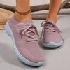 Breathable Knitting Running Shoes for Women Lightweight Casual Sneakers Woman Comfortable Slip On Sports Walking Shoes