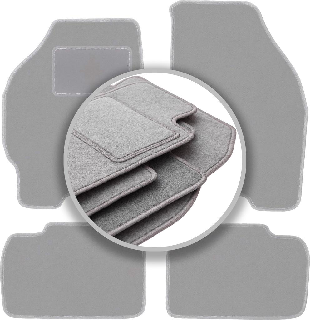 Gray car mats for: FIat Punto II hatchback (1999-2010)
