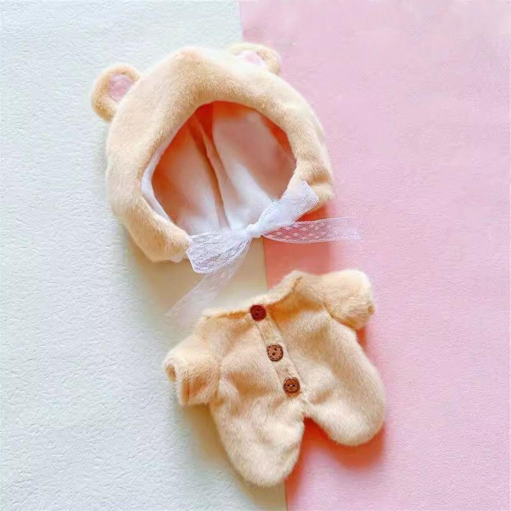 Милая кукольная одежда, мини-кукольные толстовки, высококачественные игрушки, аксессуары, 20 см, хлопковые набивные куклы