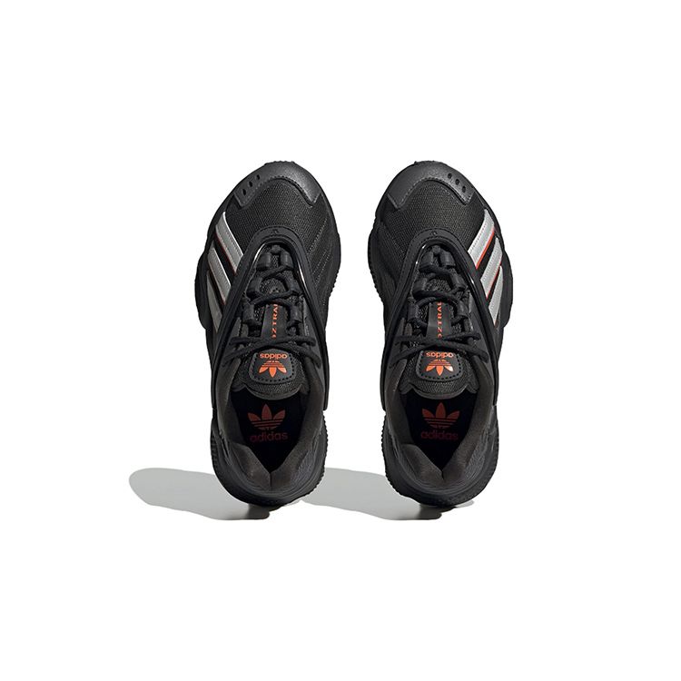 Adidas Оригинальные Oztral Низкие Спортивные Повседневные Кроссовки Детские Кроссовки Черный Серебристый HR0265