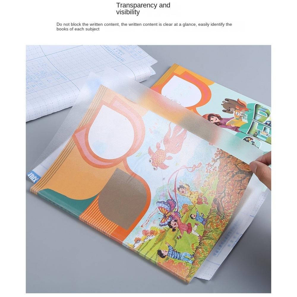 10 листов A4 Защитная обложка для книг Прозрачная защитная пленка для блокнота Прозрачная пленка для книг Студенты