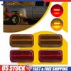 Светодиодный боковой габаритный фонарь янтарный/красный для 15-23 Chevy Silverado 2500/3500HD Dually Bed
