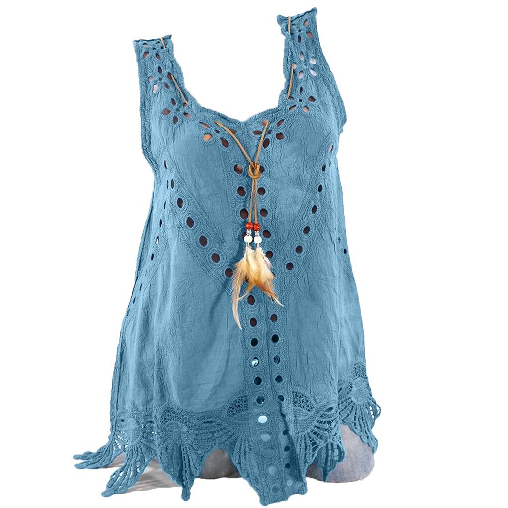 Женская модная свободная повседневная футболка из конопли и хлопка с круглым вырезом, однотонный жилет, футболка, топ