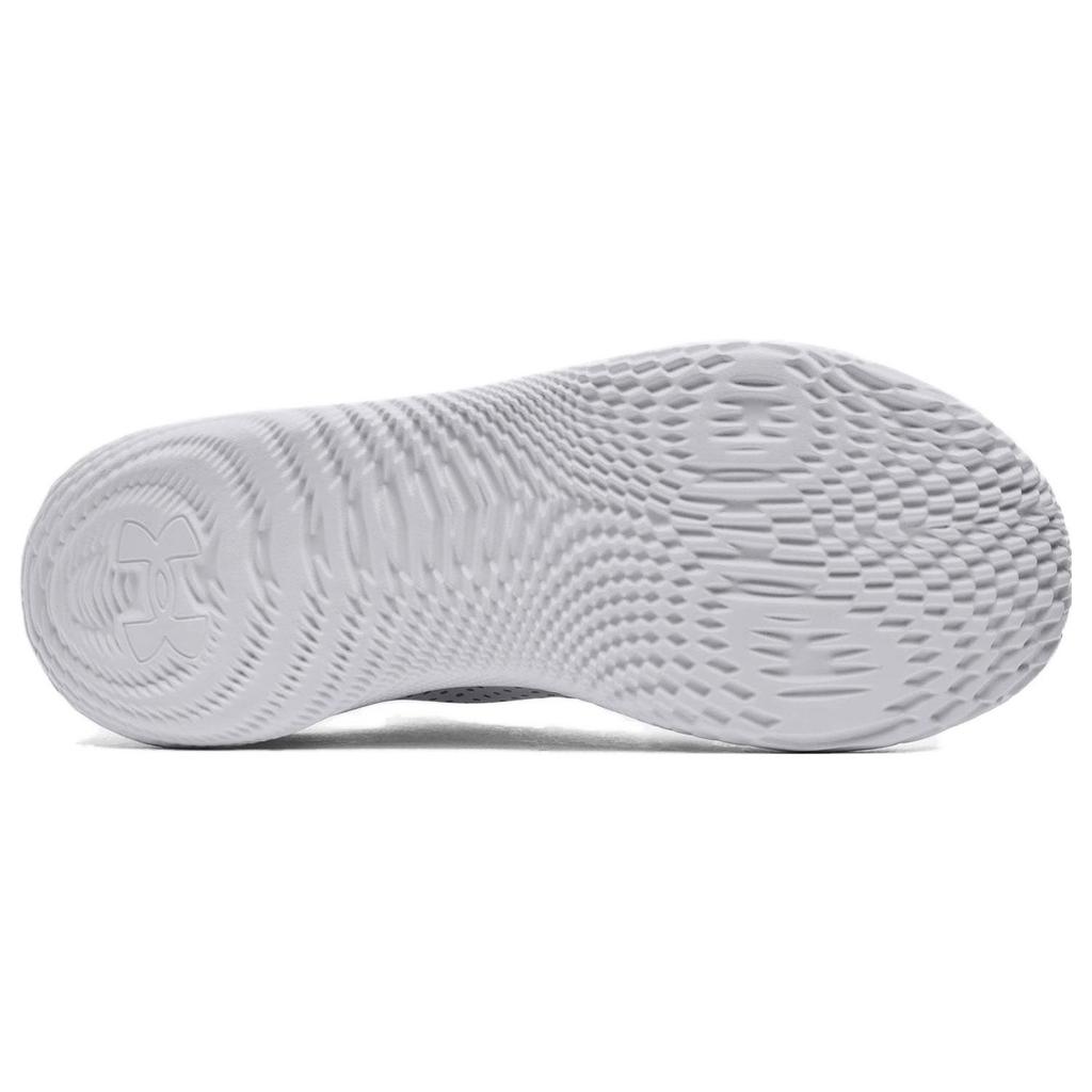 Under Armour Ua Flow Slipspeed Trainer Syn Кроссовки для тренировок с низким верхом без шнурков Boa, прочные, дышащие, унисекс, бело-черно-красные 3027049-104