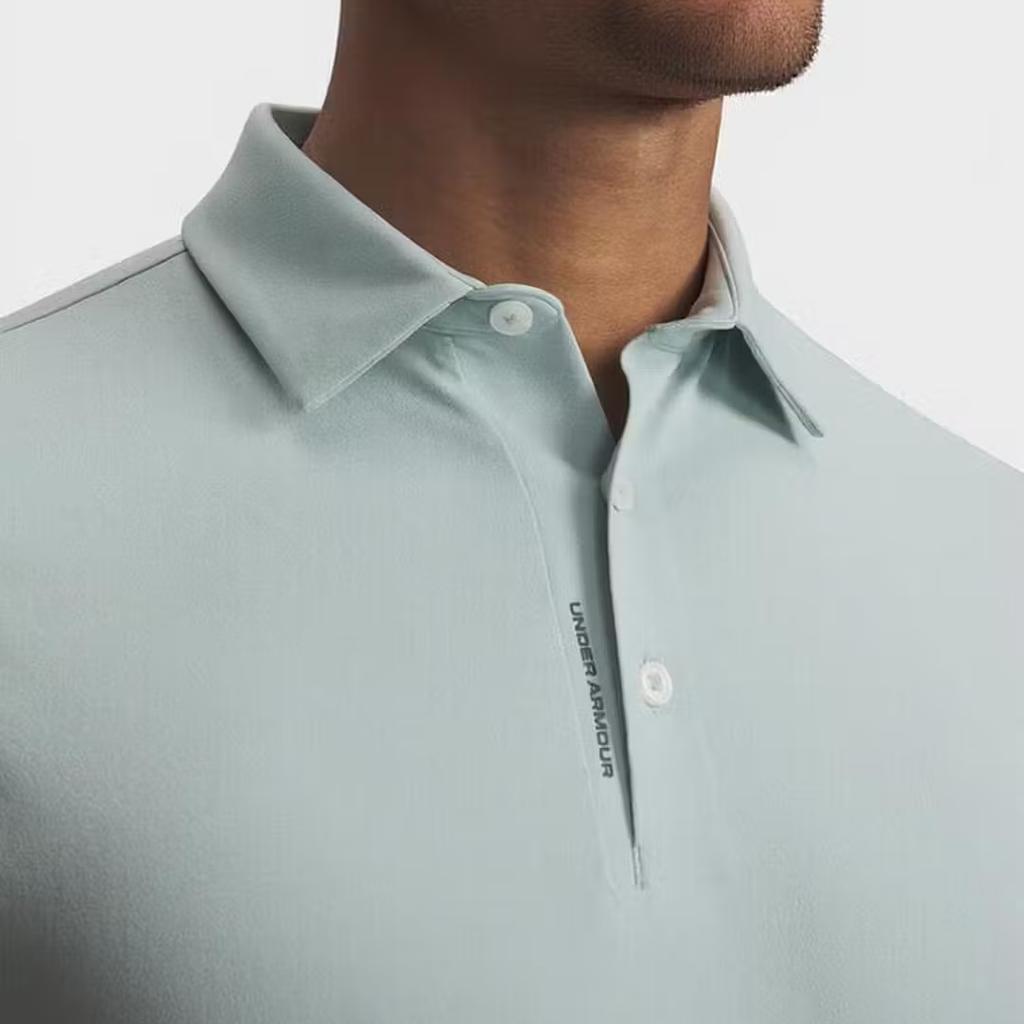 Under Armour Удобная дышащая мужская футболка-поло с коротким рукавом tops 6009652-477