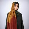 Tie-dyed Headscarf Wraps Cotton Long Shawls Simple Headband Scarves  Femme Musulman