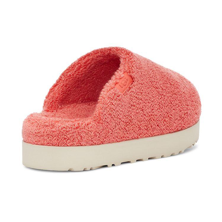 UGG Fuzz Sugar Terry Slide Удобные повседневные модные тапочки женские тапочки персиково-розового цвета 1126386-PBLSS