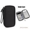 1pc Digital Accessories Organizer Bag Single Double Layer Cables Chargers Earphones Storage Bag Portable Travel Storage Pouch