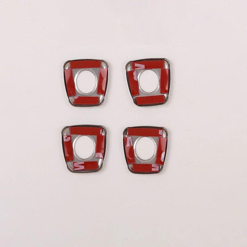 4Pcs Car Styling Door Pin Decorative Bolt Circle Covers Sequin Interior Stickers Auto Accessories For BMW 3 Series G20 G28