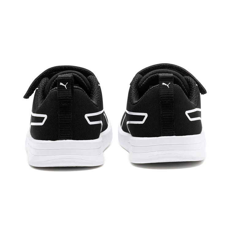 Puma Kali V Черно-белые Спортивные Беговые Кроссовки Детские кеды 367796-01