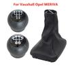 Автомобильная ручка переключения передач Gaitor для Vauxhall Opel MERIVA A 2003-2005 2007-2010, кожаный чехол для багажника, аксессуары