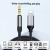 Apple Lightning To 3.5mm AUX Audio Cable Adapter for Mobile Phones, Cars, and Headsets