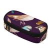 Pencil Pouch Roomy Interior 300D Polyester Easy Open Zipper with Pen Slot Board Mesh Pocket and Large Storage Section for Students